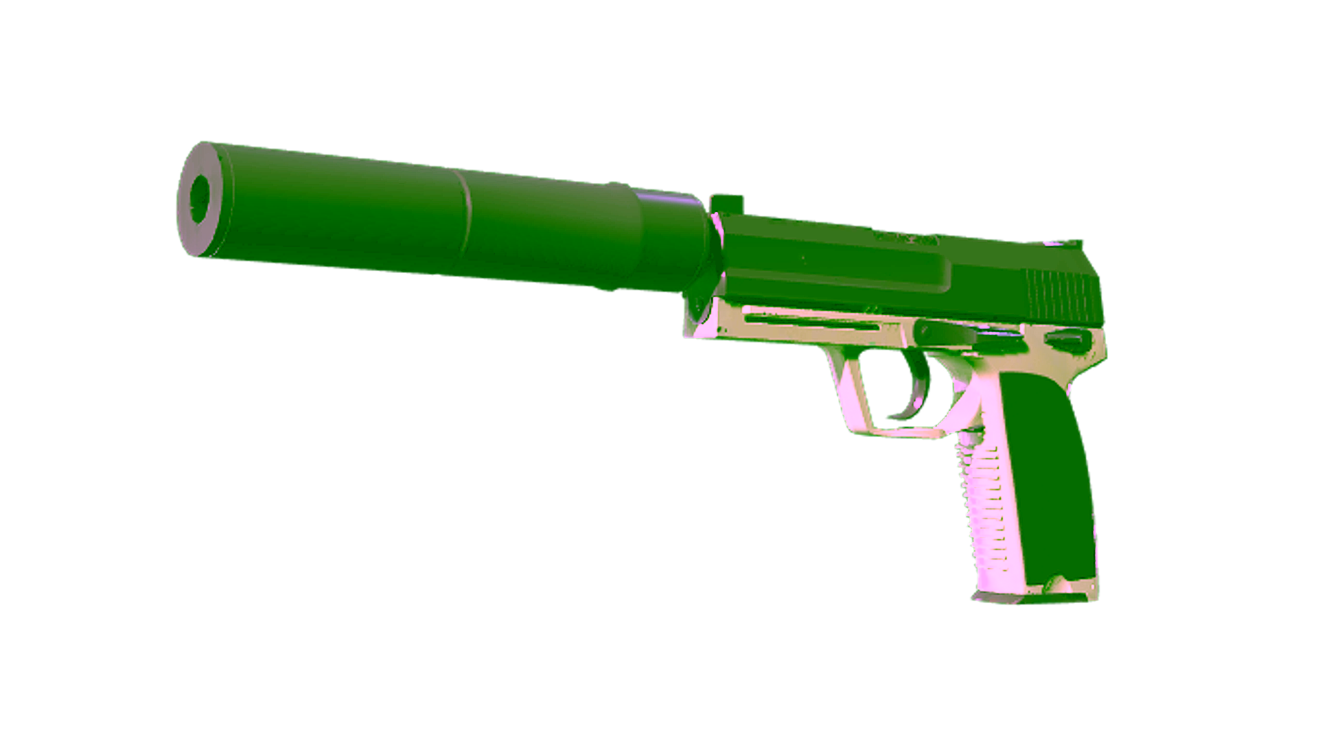 Display for USP-S | Para Green (Minimal Wear)