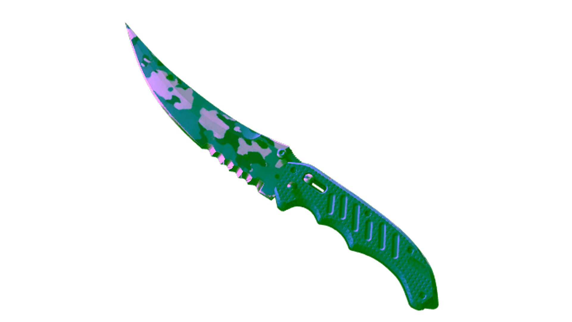 Visar för ★ StatTrak™ Flip Knife | Bright Water (Factory New)