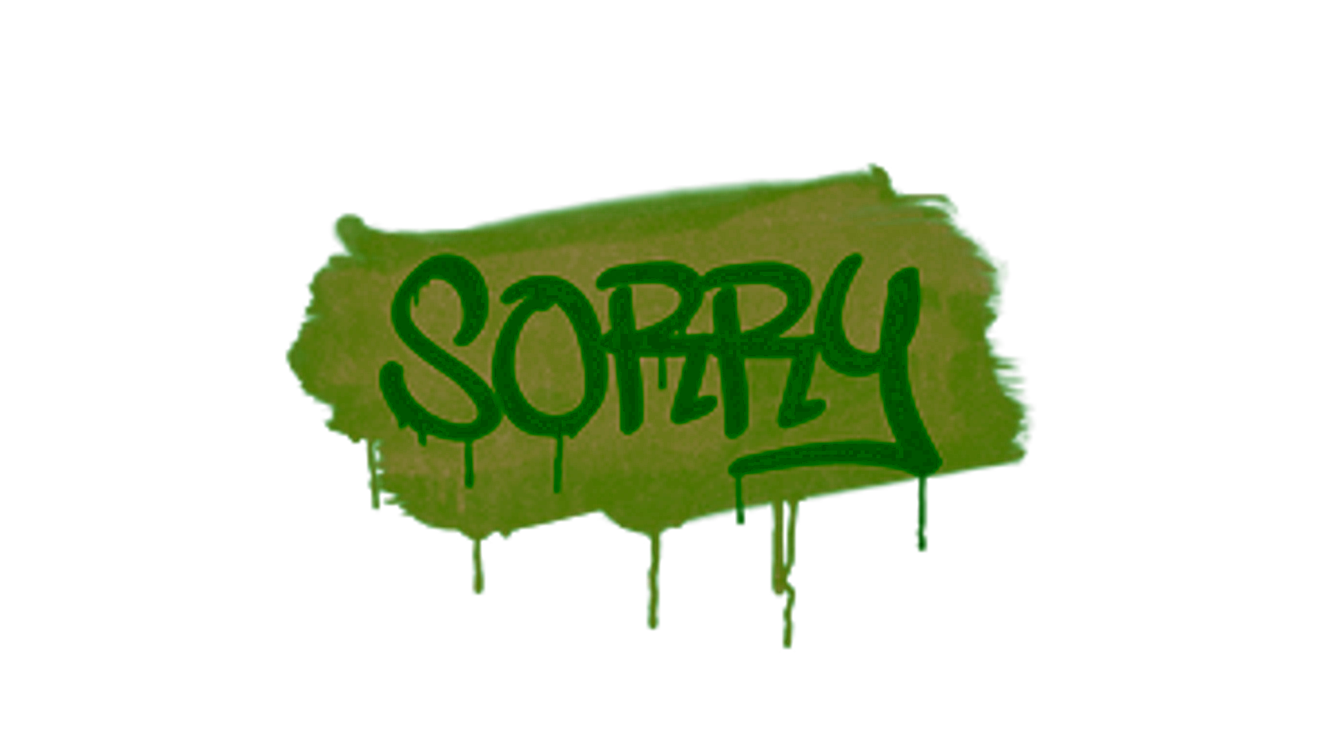 Display for Sealed Graffiti | Sorry (Dust Brown)