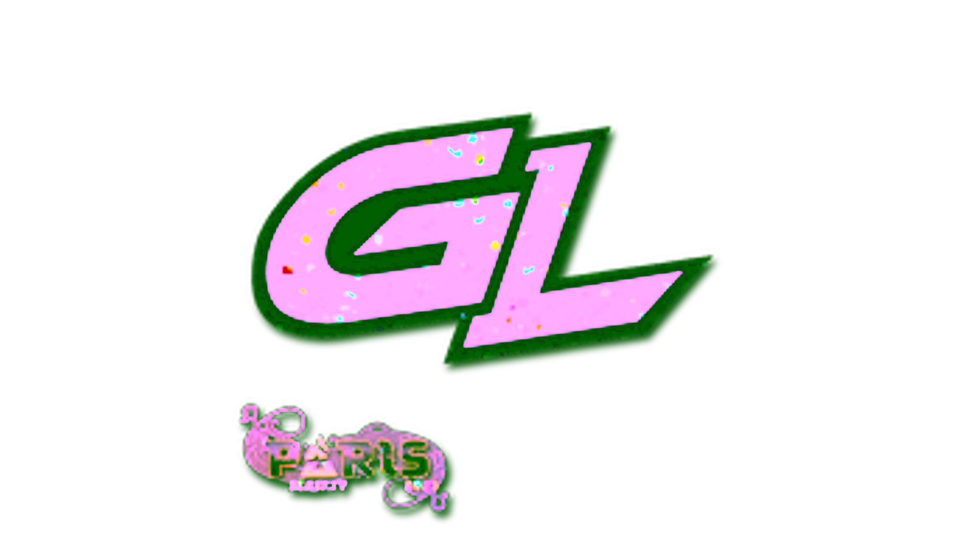 Affichage pour Sticker | GamerLegion (Glitter) | Paris 2023