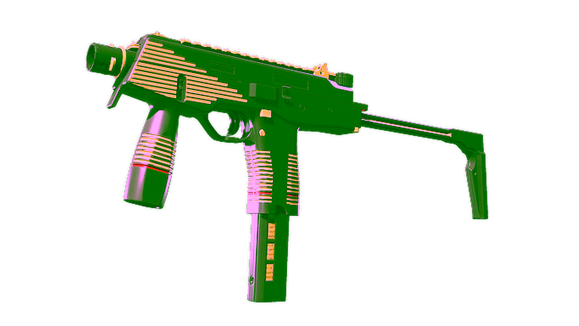 Display for Souvenir MP9 | Bee-Tron (Factory New)