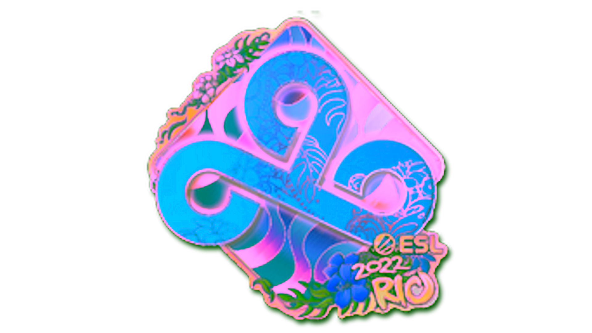 Visar för Sticker | Cloud9 (Holo) | Rio 2022