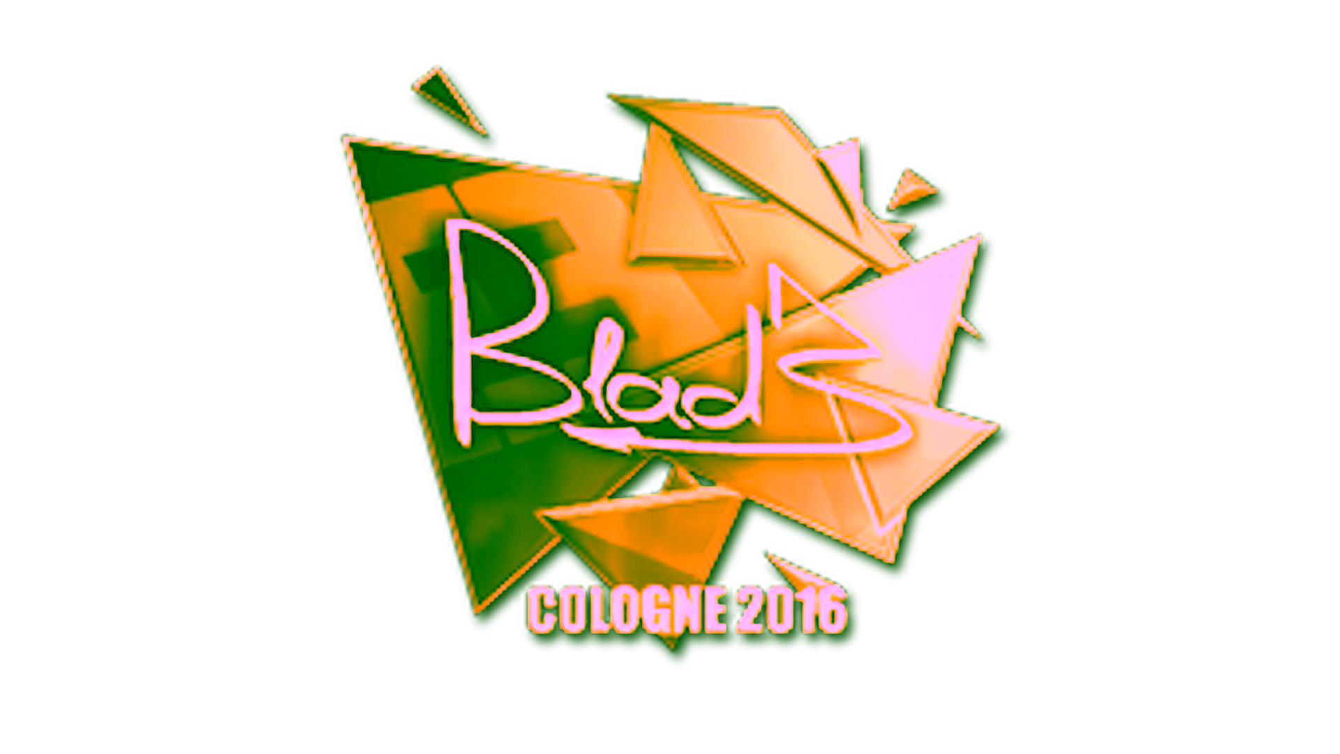 Sticker | B1ad3 (Gold) | Cologne 2016 için görüntü