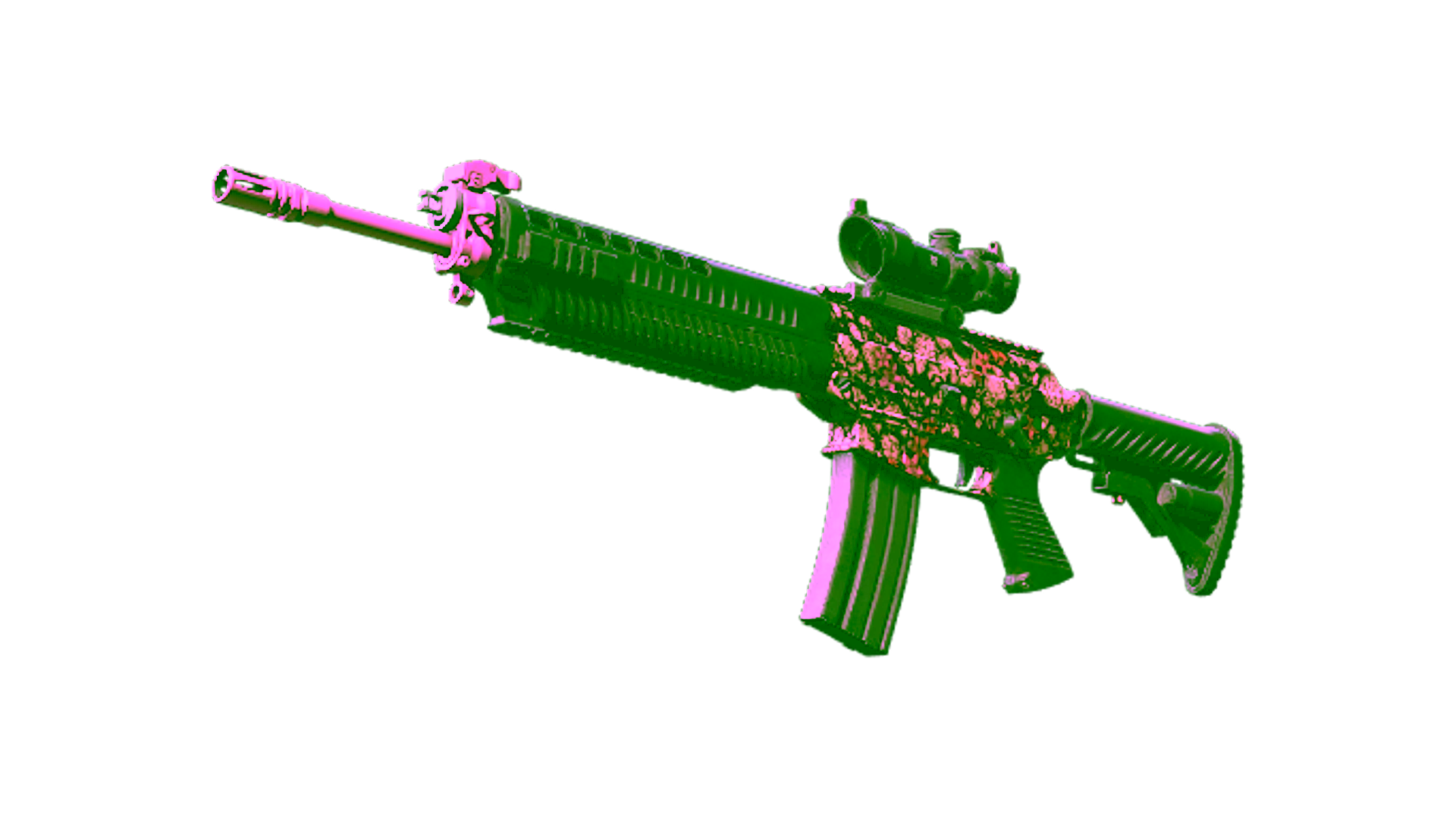 Display for Souvenir SG 553 | Desert Blossom (Minimal Wear)
