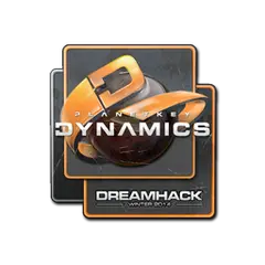 Sticker Planetkey Dynamics DreamHack 2014