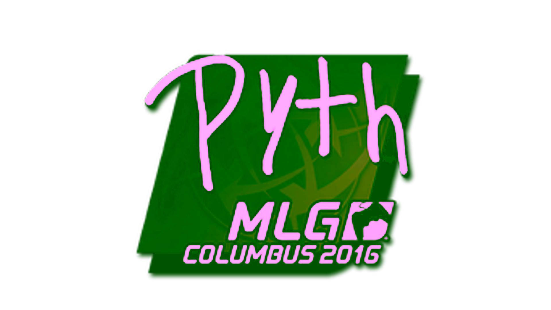 Sticker | pyth | MLG Columbus 2016 için görüntü
