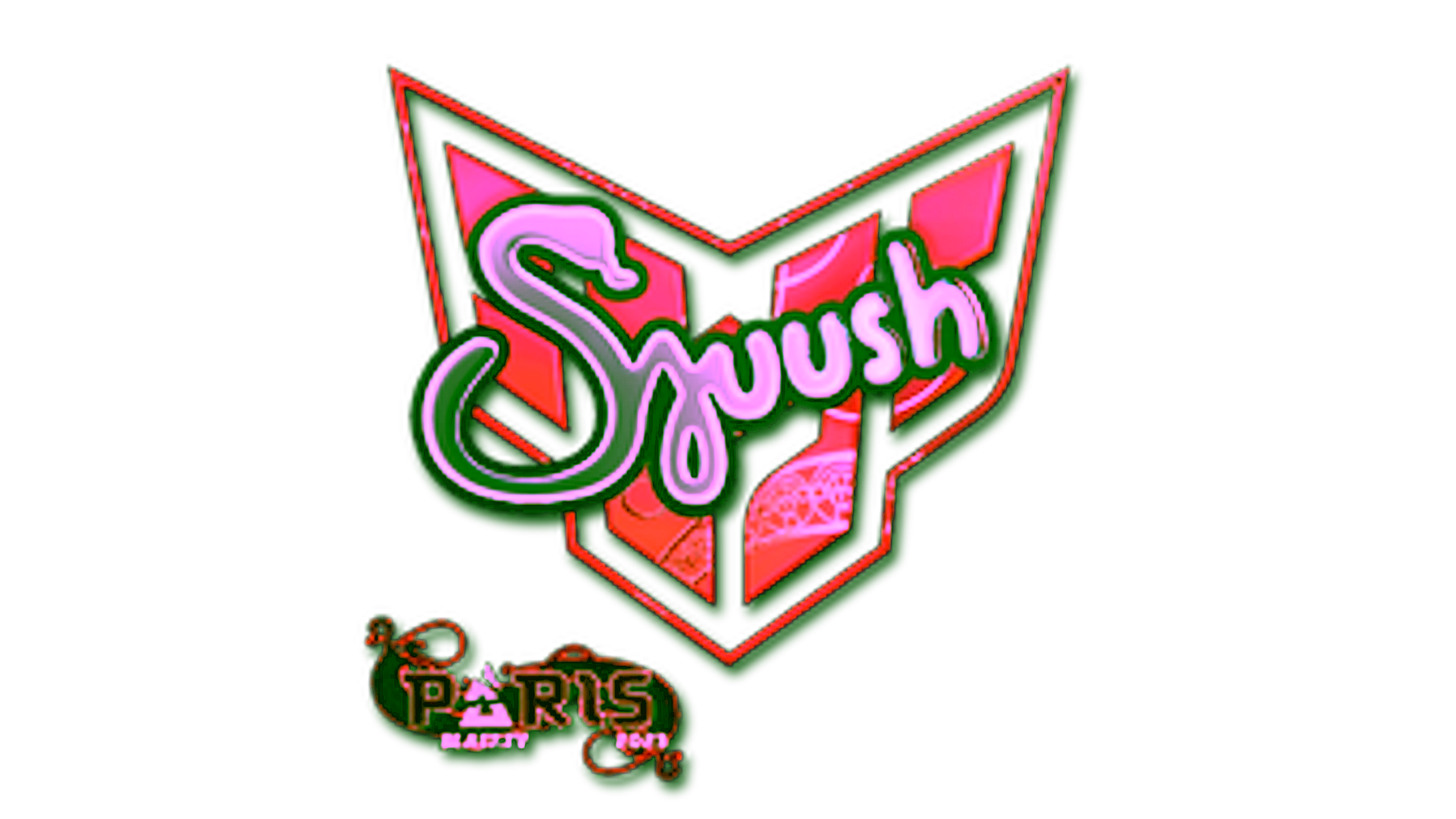 Display for Sticker | sjuush (Holo) | Paris 2023