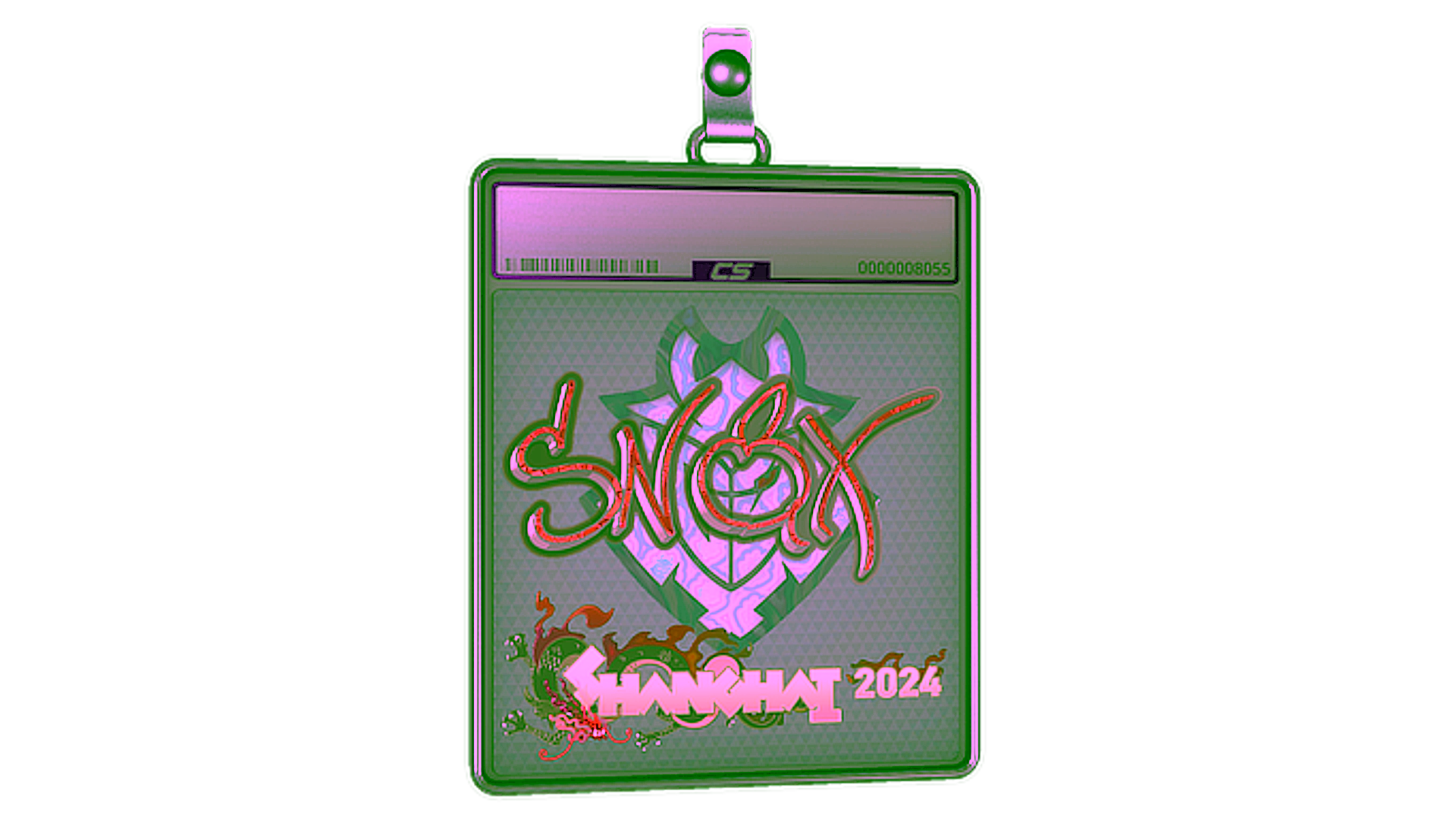 Display for Sticker Slab | Snax (Holo) | Shanghai 2024