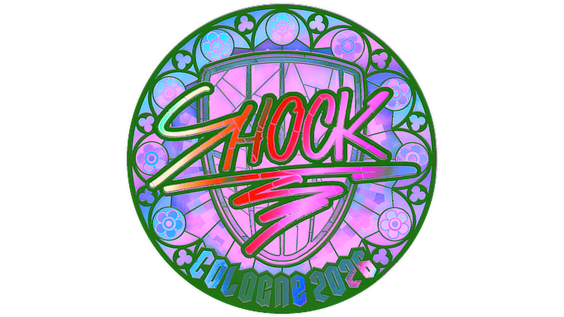 Display for Sticker | SHOCK (Holo) | Cologne 2026