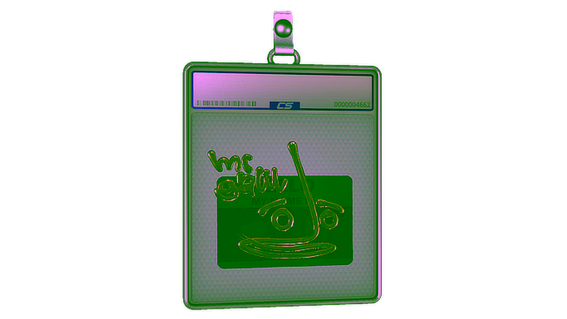 Дисплей для Sticker Slab | Hello Galil AR (Gold)