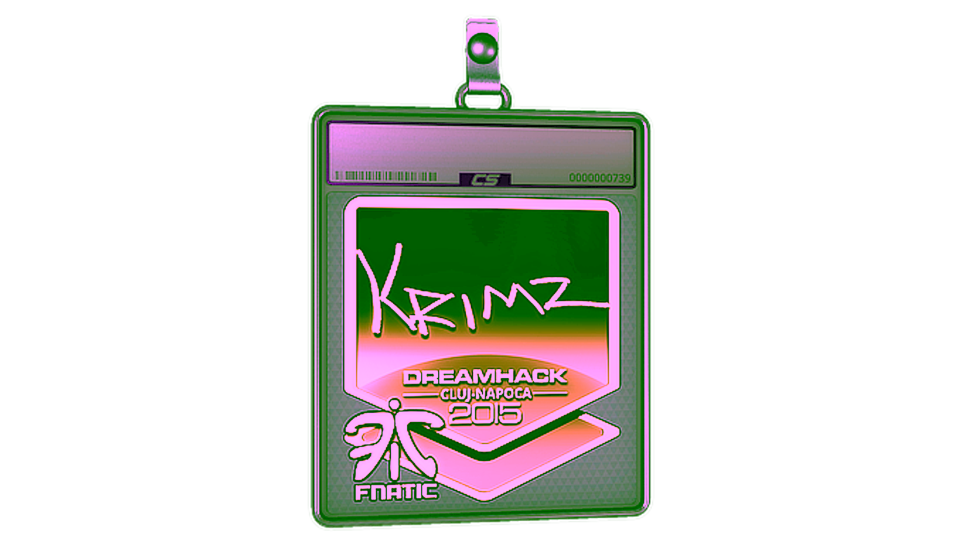 Display for Sticker Slab | KRIMZ (Gold) | Cluj-Napoca 2015