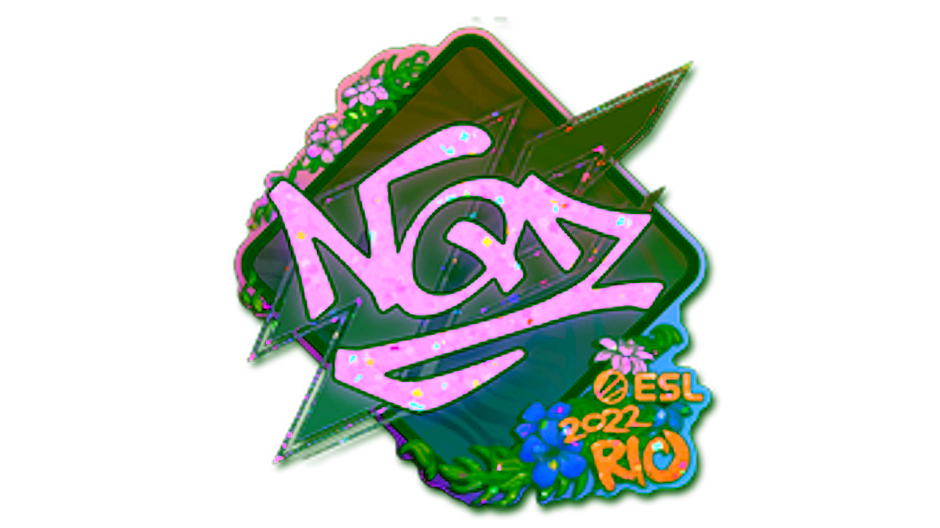 Display for Sticker | NQZ (Glitter) | Rio 2022