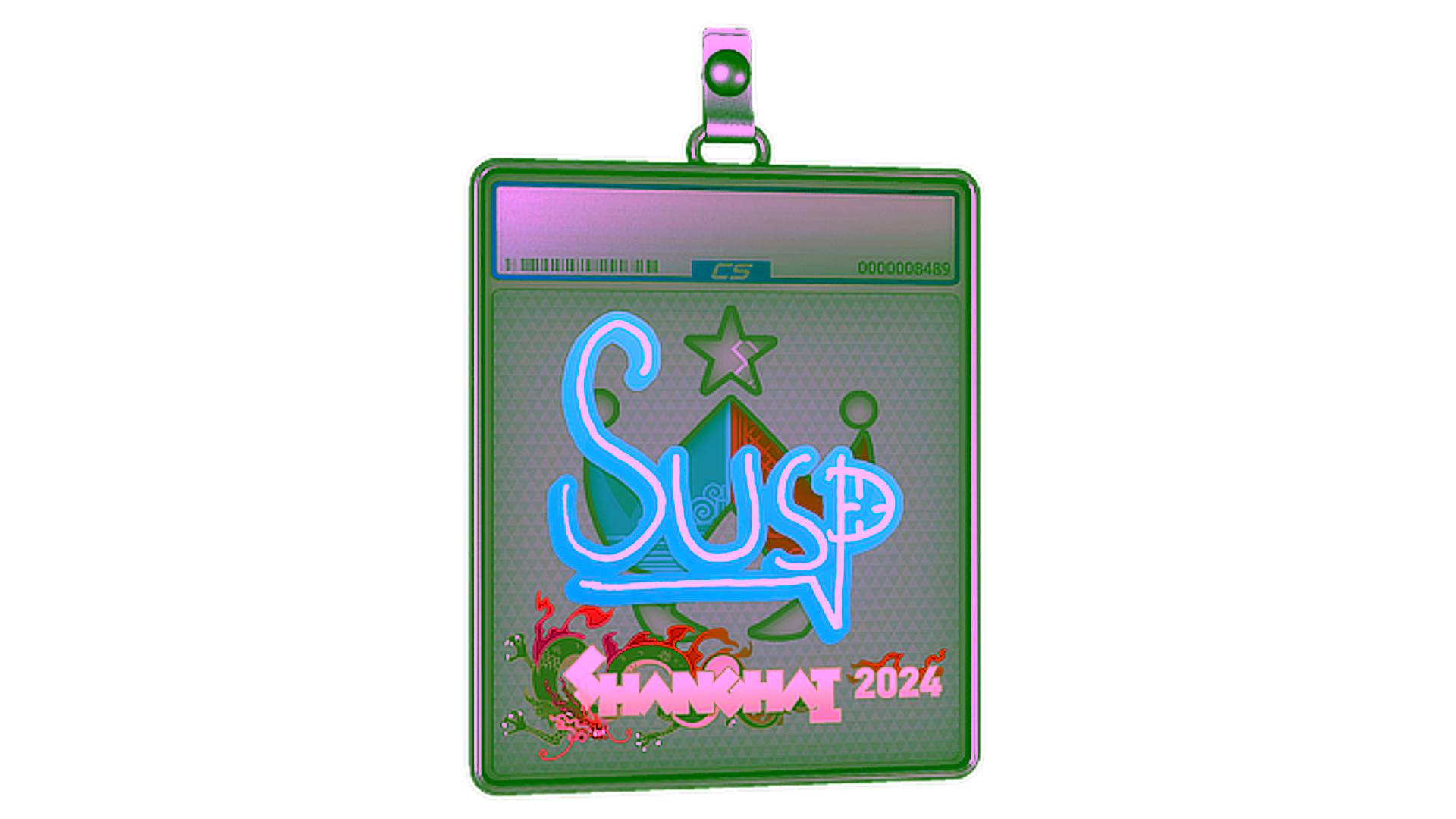 Display for Sticker Slab | susp | Shanghai 2024