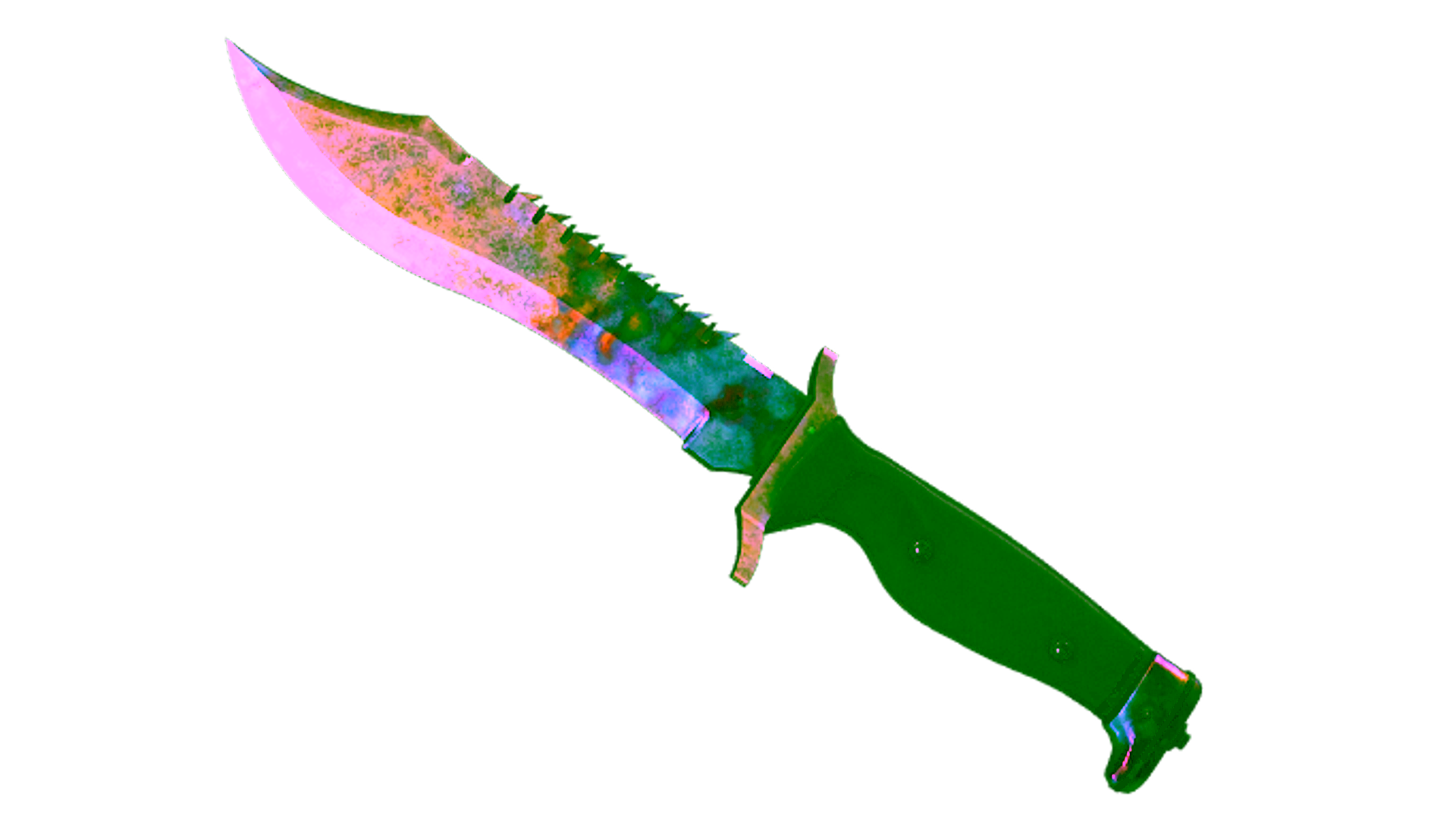 Rodyti ★ StatTrak™ Bowie Knife | Case Hardened (Battle-Scarred)