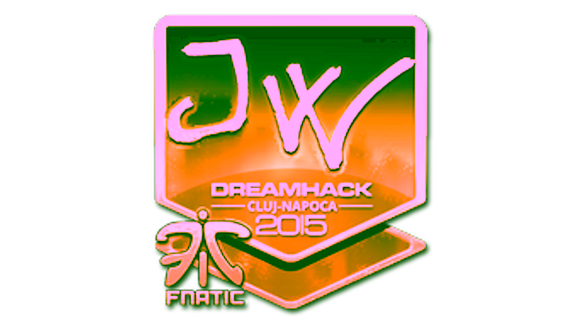Exibição para Sticker | JW (Gold) | Cluj-Napoca 2015