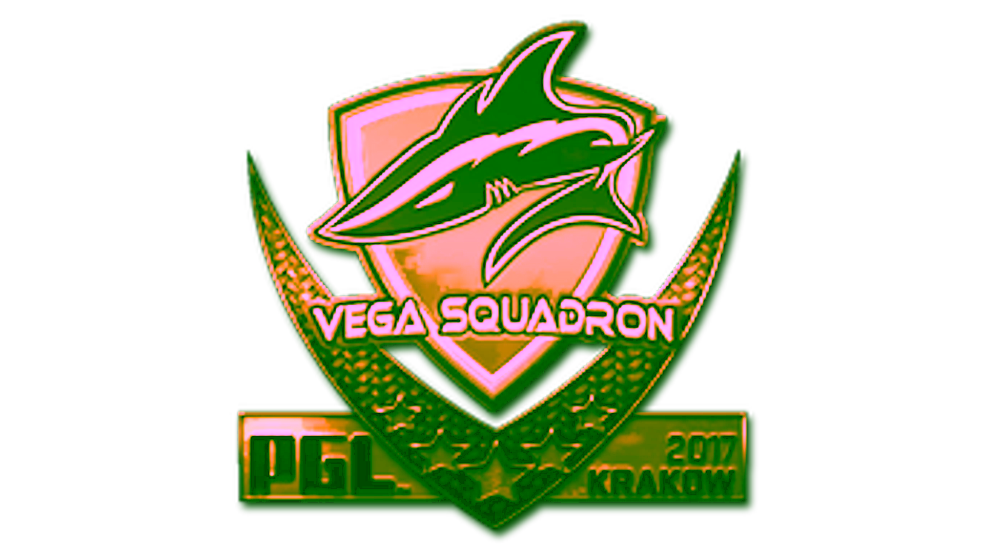 Mostrar para Sticker | Vega Squadron (Gold) | Krakow 2017