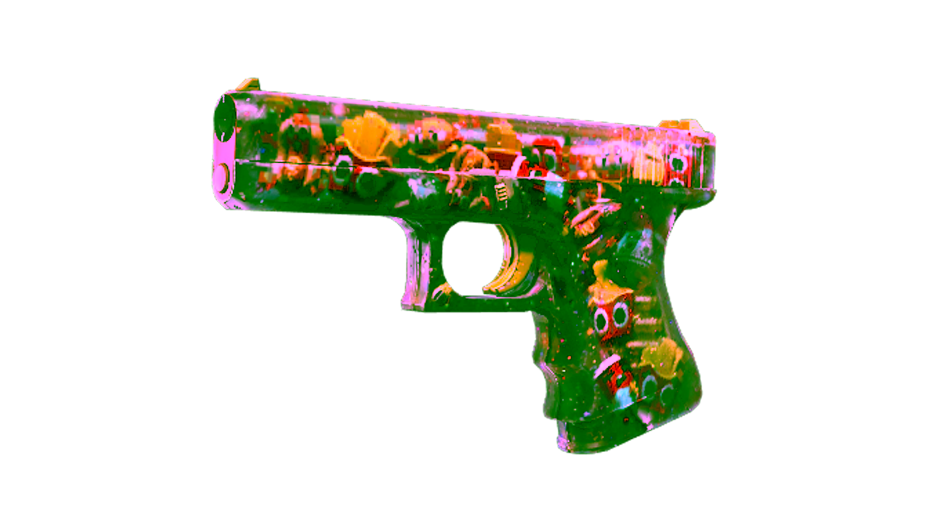 Anzeige für StatTrak™ Glock-18 | Snack Attack (Well-Worn)