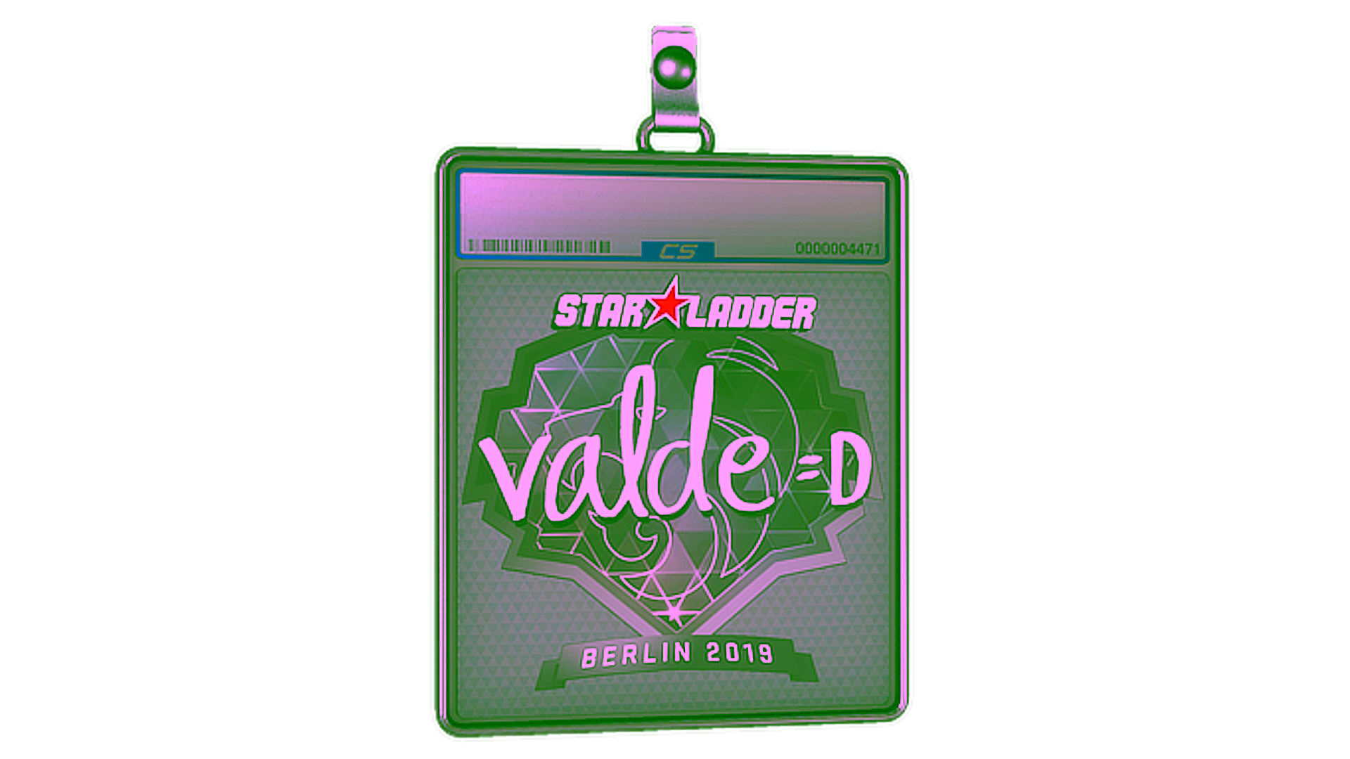 Display for Sticker Slab | v4lde | Berlin 2019