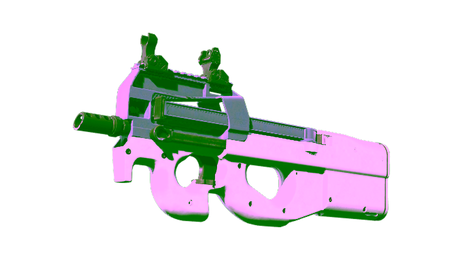 عرض لـ Souvenir P90 | Storm (Factory New)