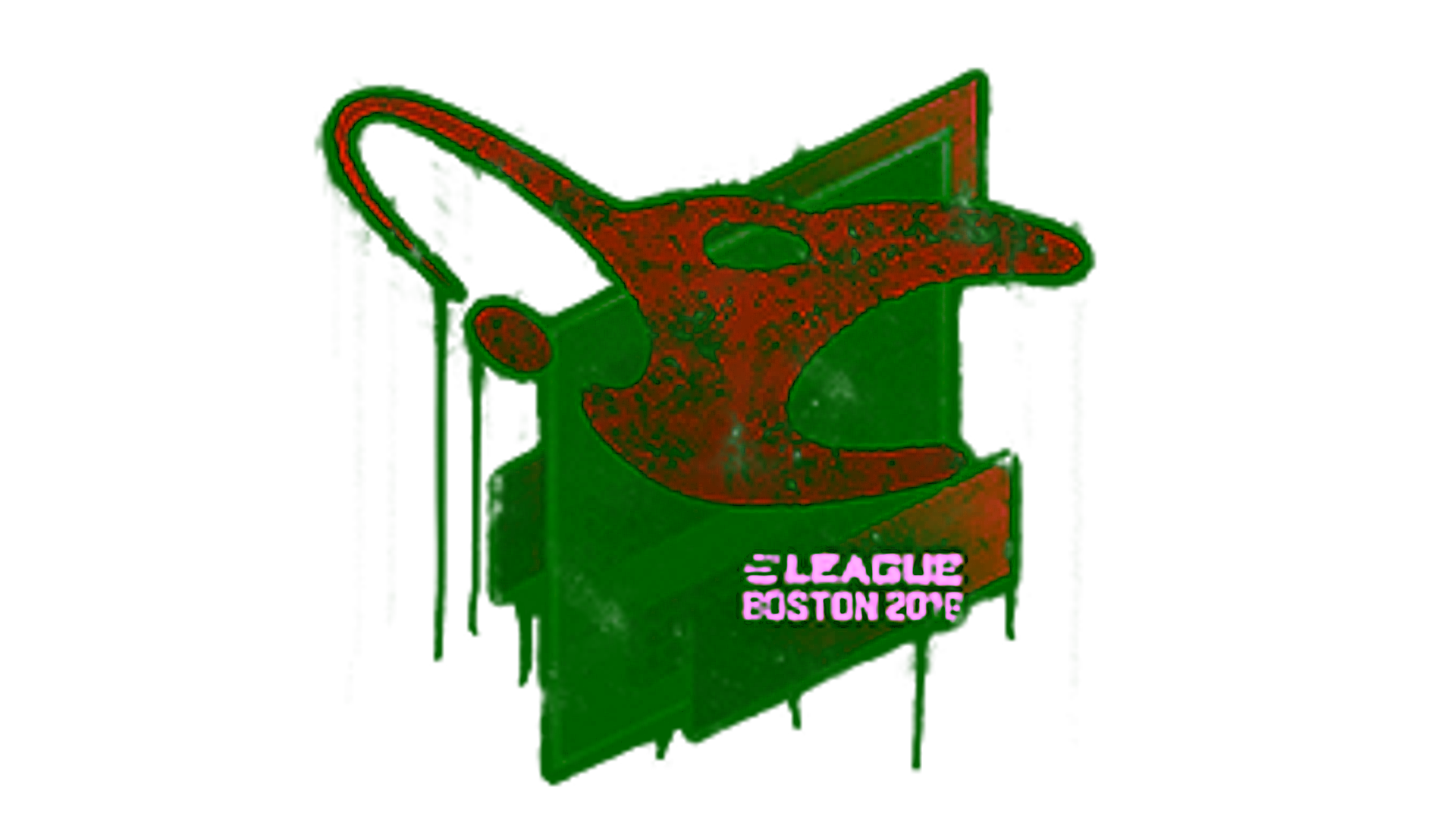 Display for Sealed Graffiti | mousesports | Boston 2018