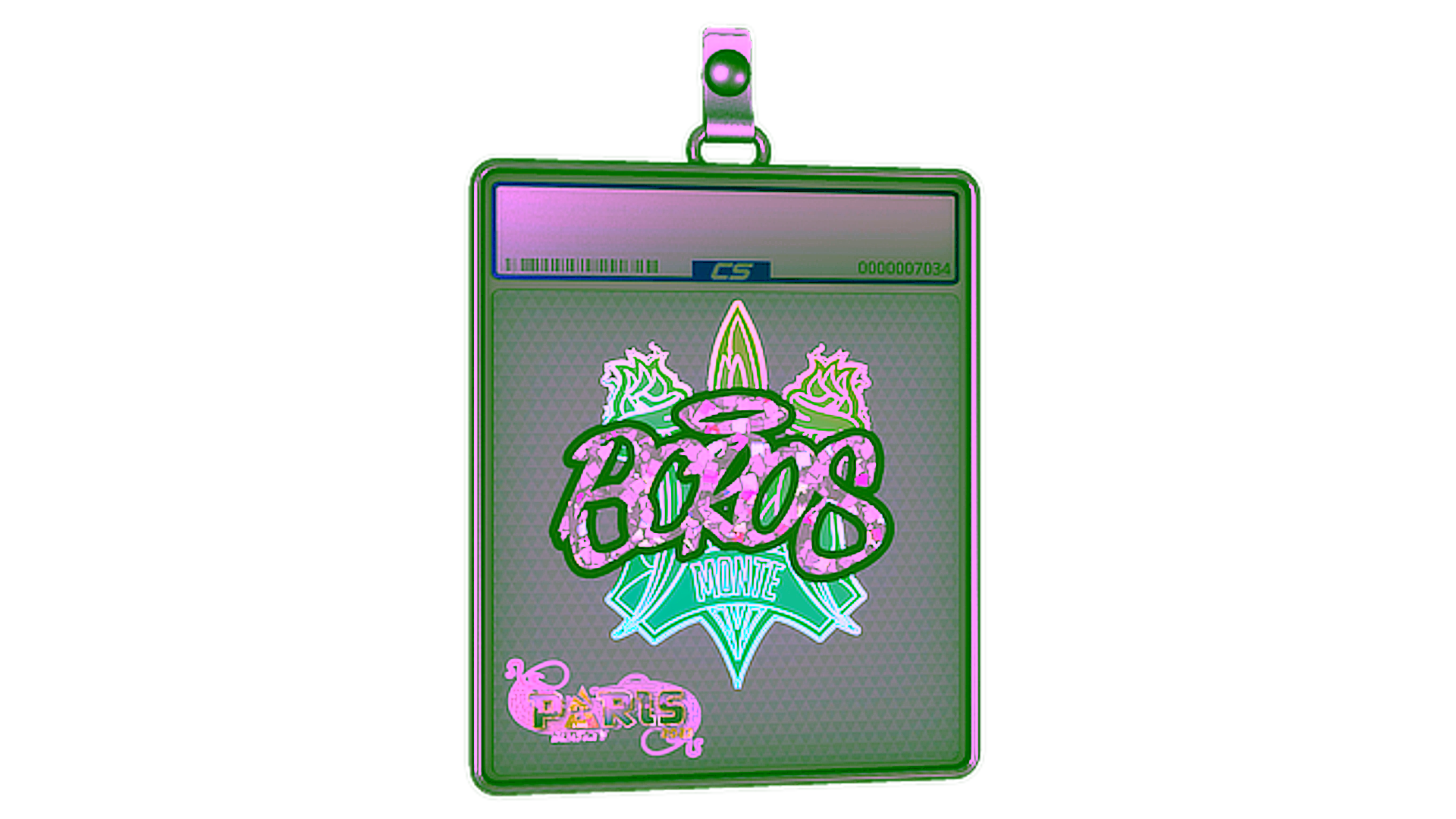 Rodyti Sticker Slab | BOROS (Glitter) | Paris 2023