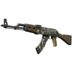 StatTrak™ AK-47 | Wasteland Rebel (Battle-Scarred)