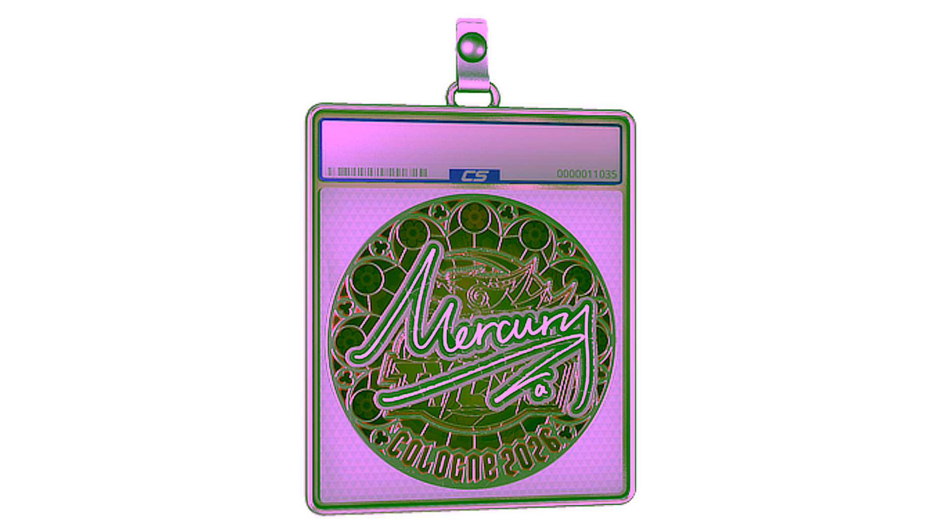 Display for Sticker Slab | Mercury (Foil) | Cologne 2026
