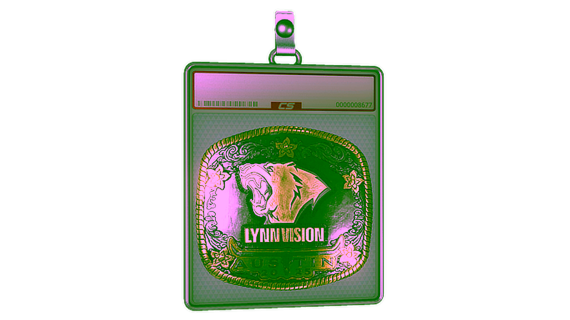 Display for Sticker Slab | Lynn Vision (Gold) | Austin 2025