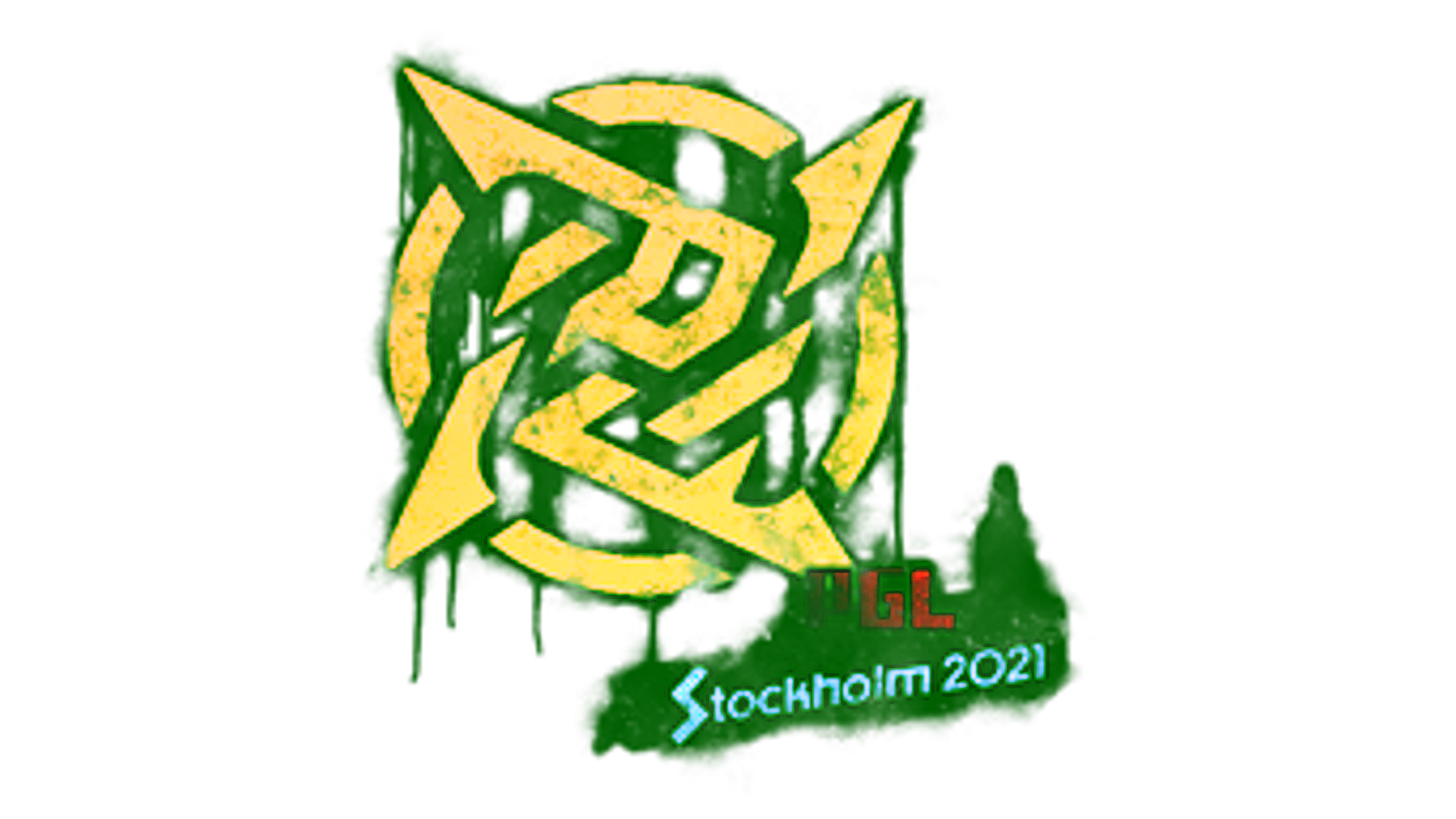 Display for Sealed Graffiti | Ninjas in Pyjamas | Stockholm 2021