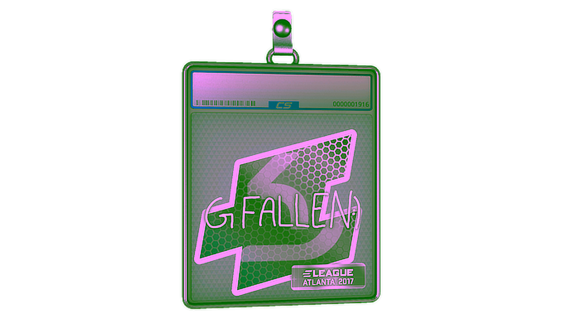 Display for Sticker Slab | FalleN | Atlanta 2017