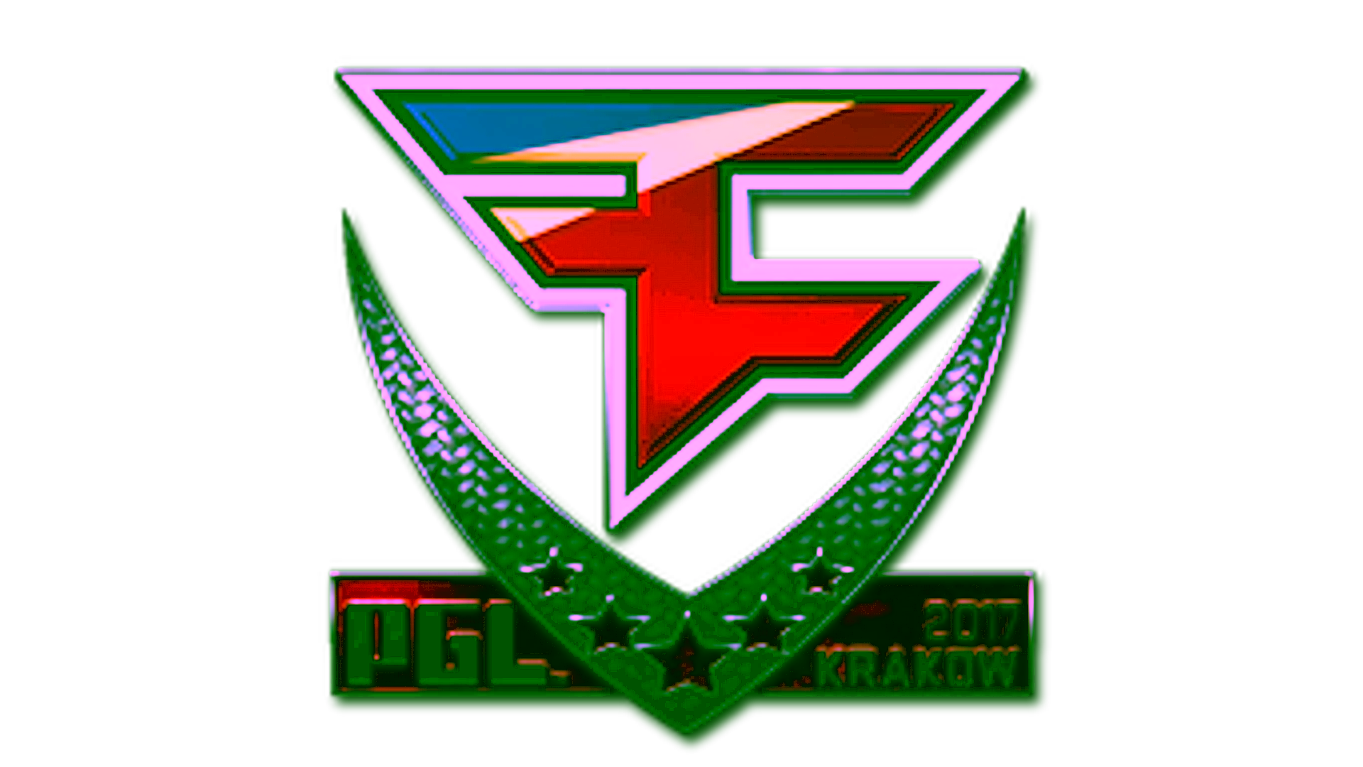 Display for Sticker | FaZe Clan (Foil) | Krakow 2017