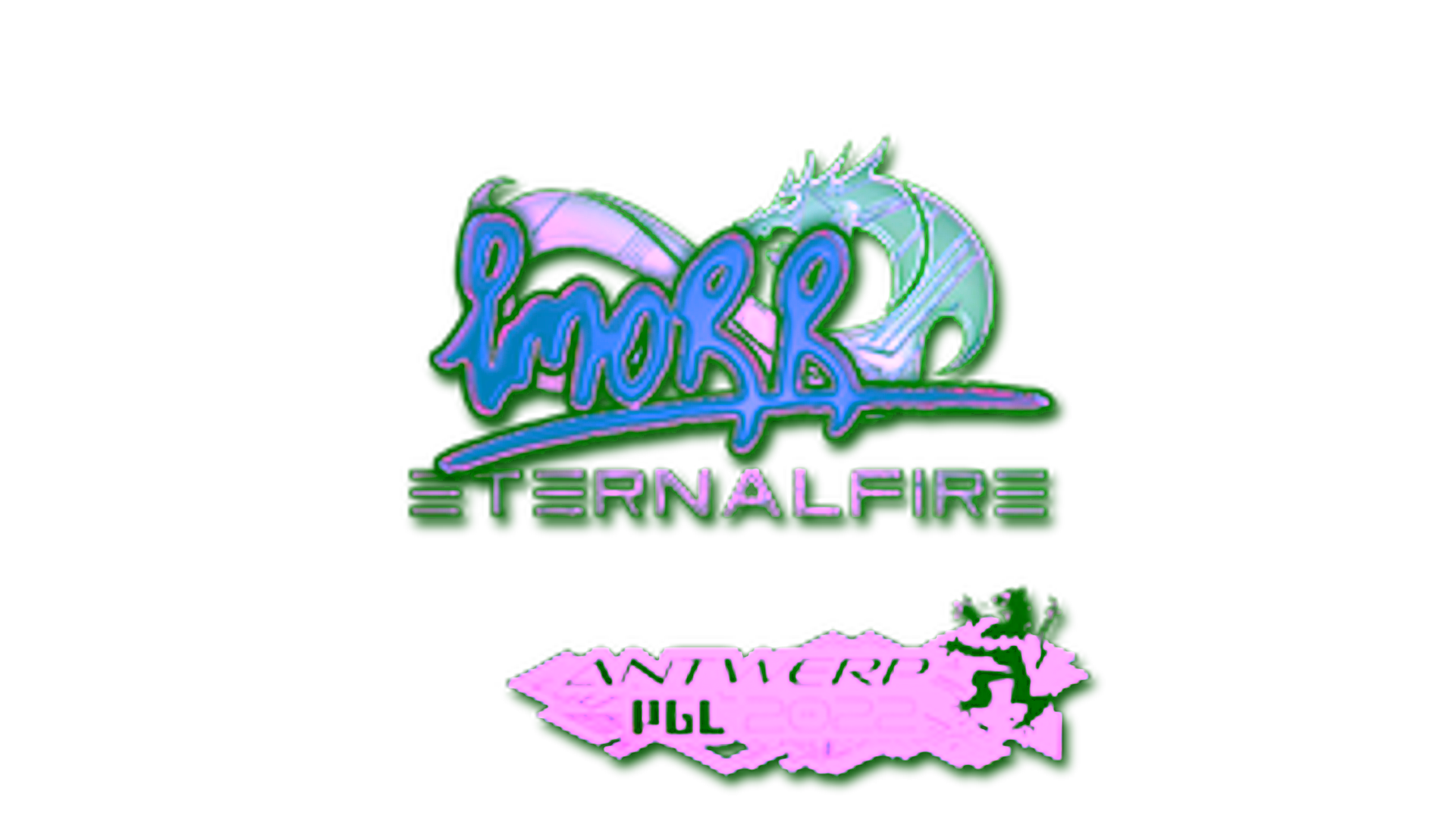 Exibição para Sticker | imoRR (Holo) | Antwerp 2022