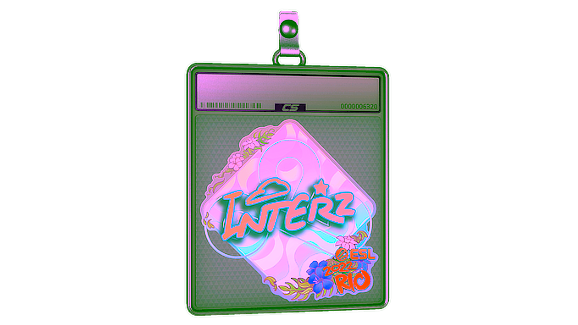 Sticker Slab | interz (Holo) | Rio 2022 için görüntü