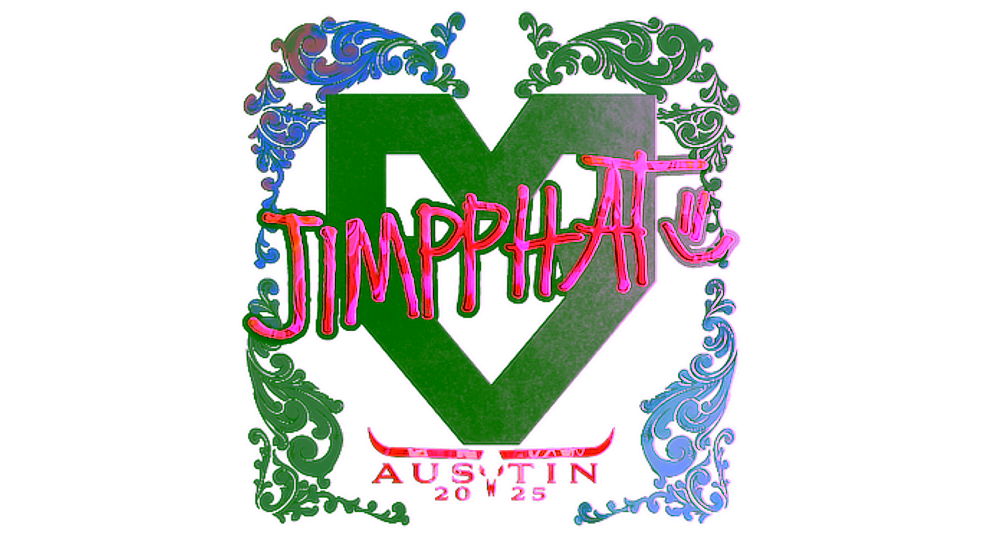 Display for Sticker | Jimpphat (Holo) | Austin 2025