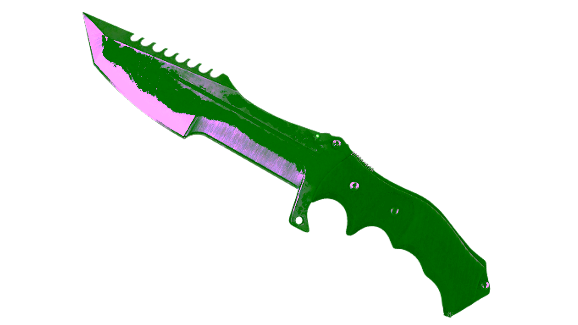 Display for ★ StatTrak™ Huntsman Knife | Night (Battle-Scarred)