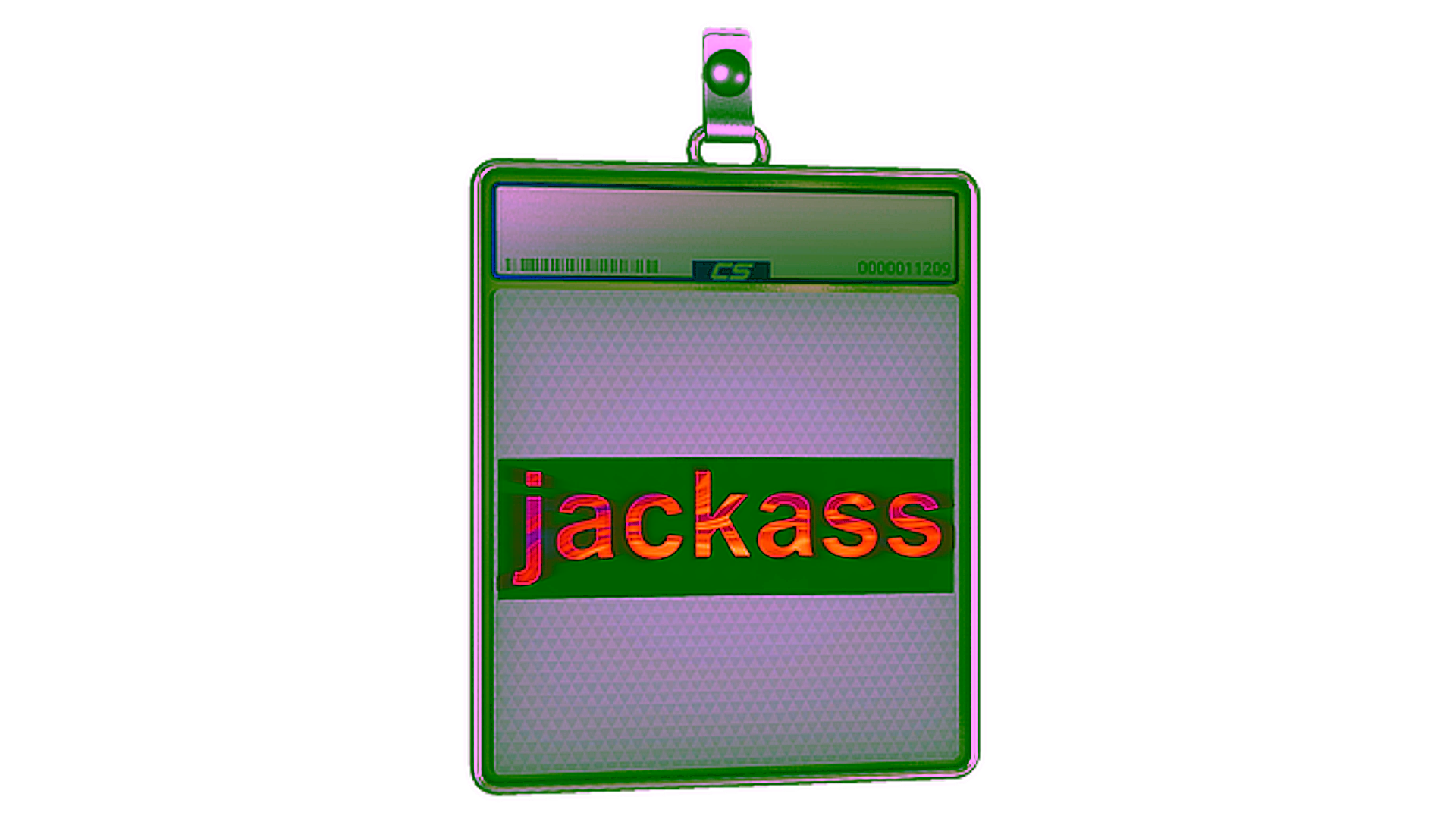 Display for Sticker Slab | Jackass (Holo)