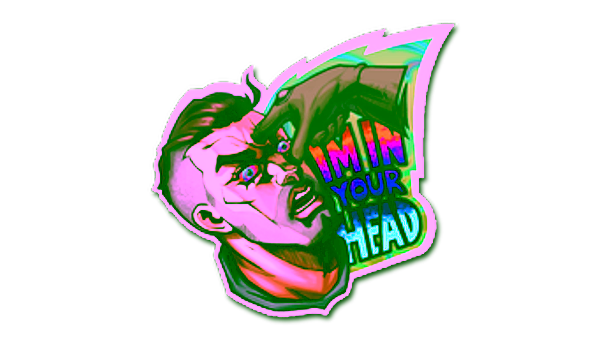 Display for Sticker | Mind Games (Holo)