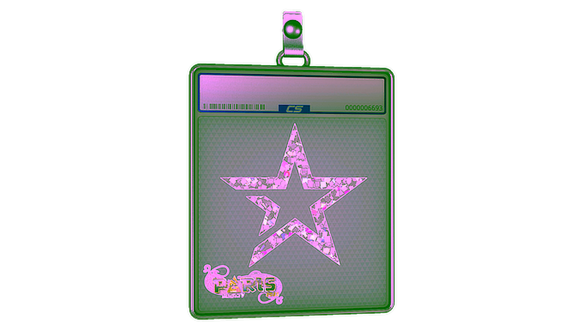 Display for Sticker Slab | Complexity Gaming (Glitter) | Paris 2023