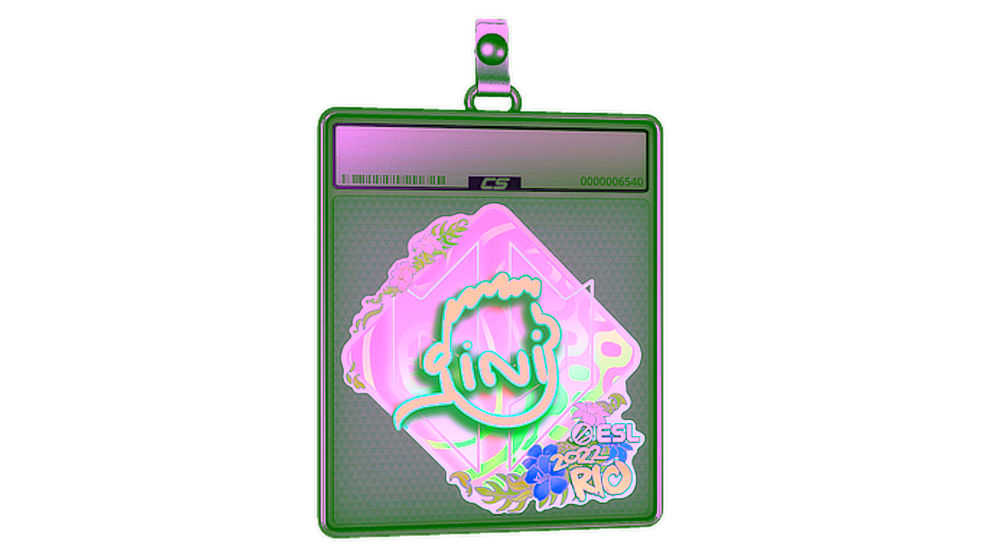Display for Sticker Slab | VINI (Holo) | Rio 2022