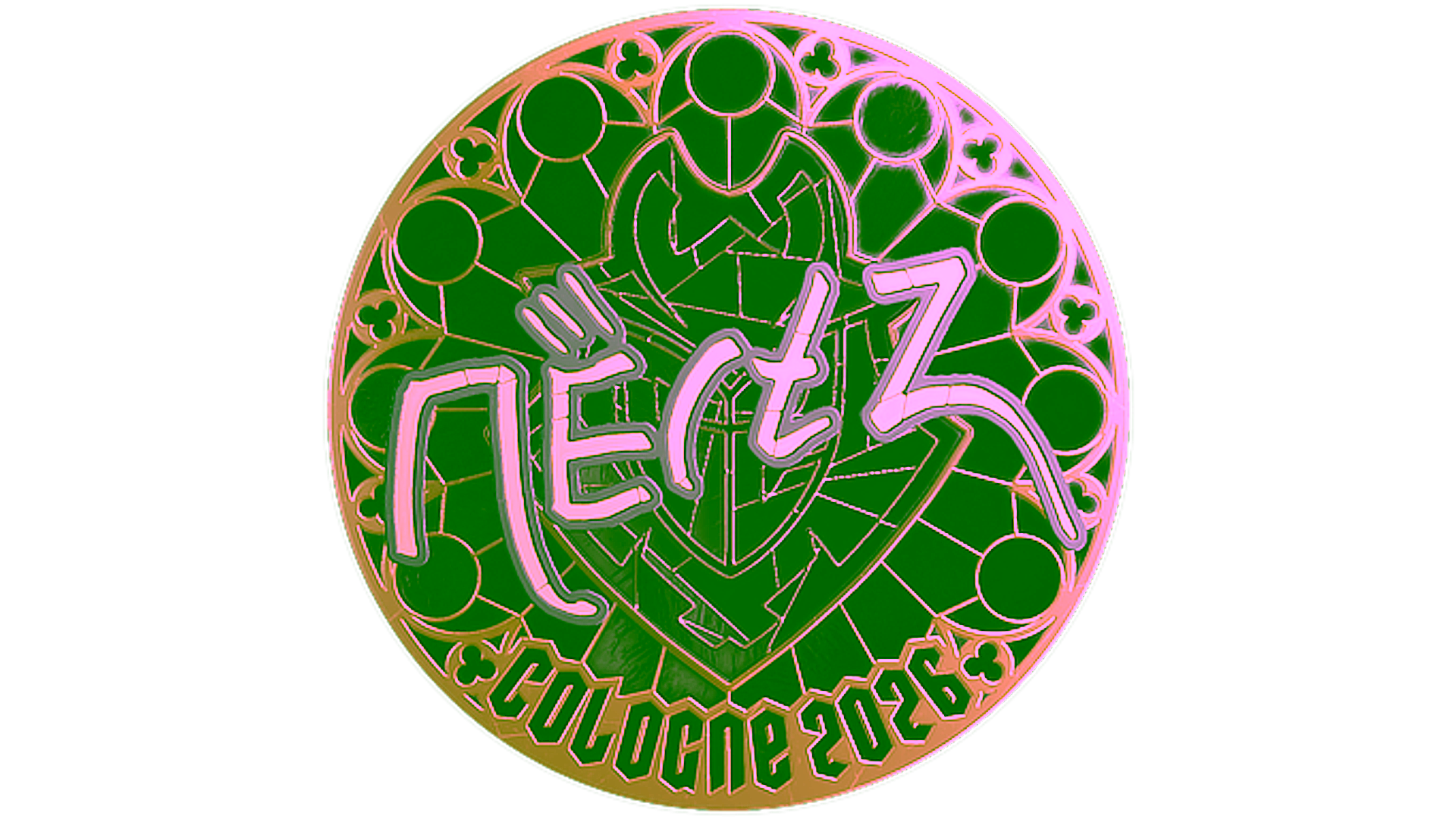 Display for Sticker | NertZ (Gold) | Cologne 2026
