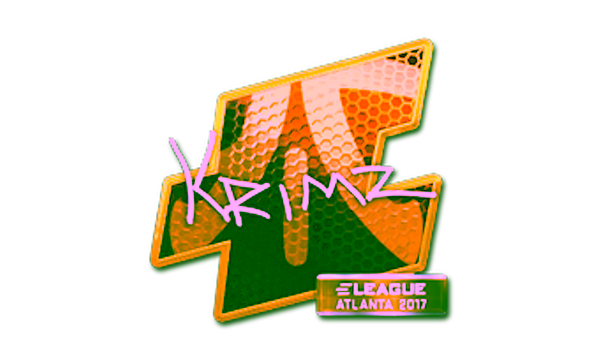 Display for Sticker | KRIMZ (Foil) | Atlanta 2017