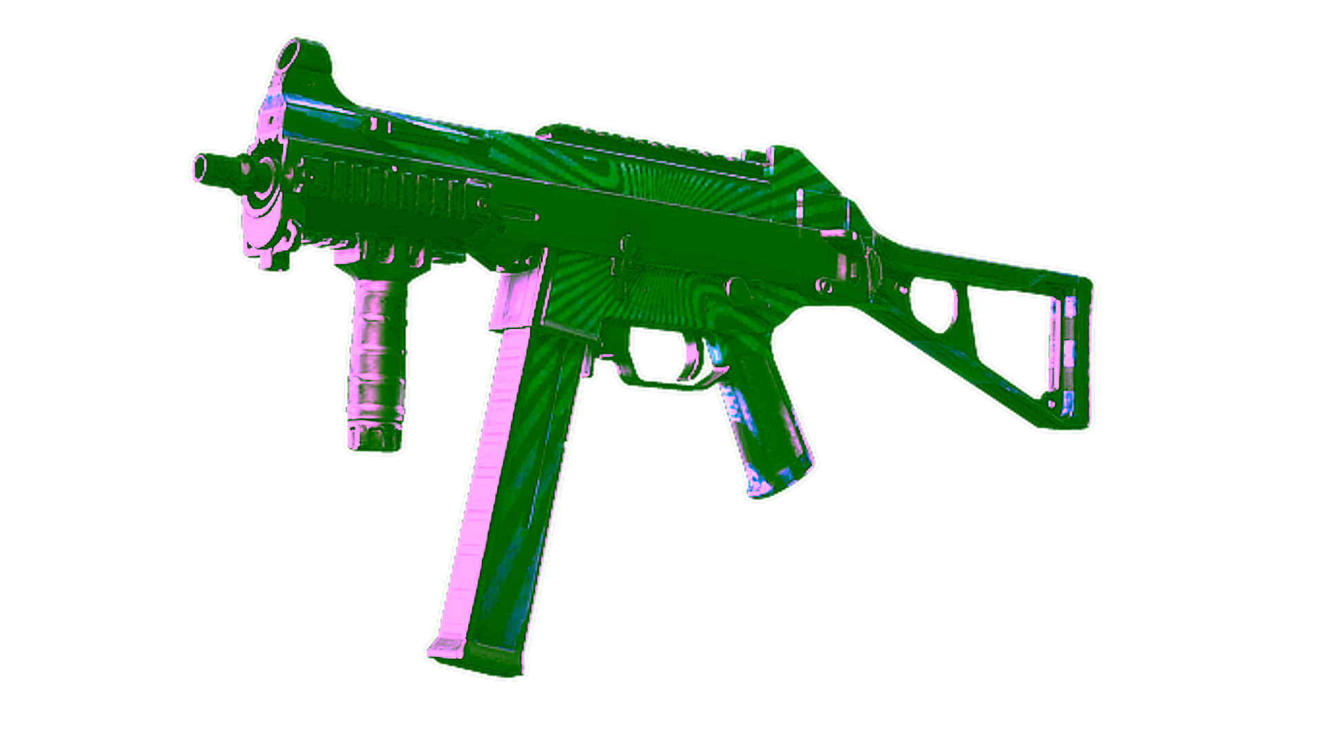عرض لـ StatTrak™ UMP-45 | Continuum (Well-Worn)