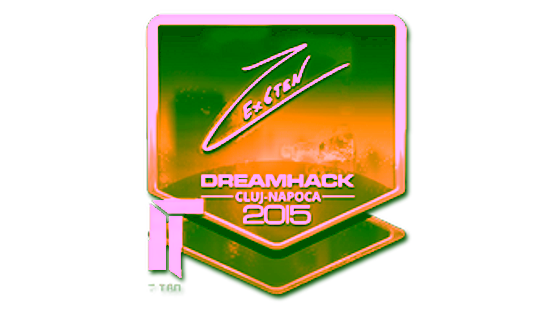 Exibição para Sticker | Ex6TenZ (Gold) | Cluj-Napoca 2015