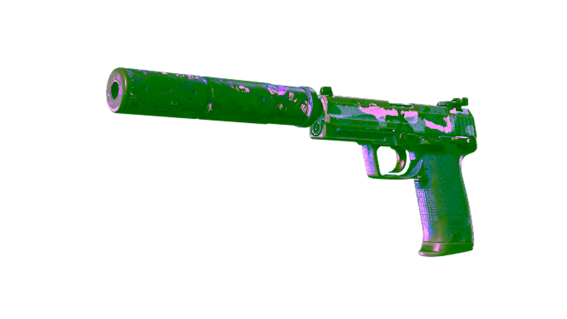 Display for Souvenir USP-S | Alpine Camo (Battle-Scarred)