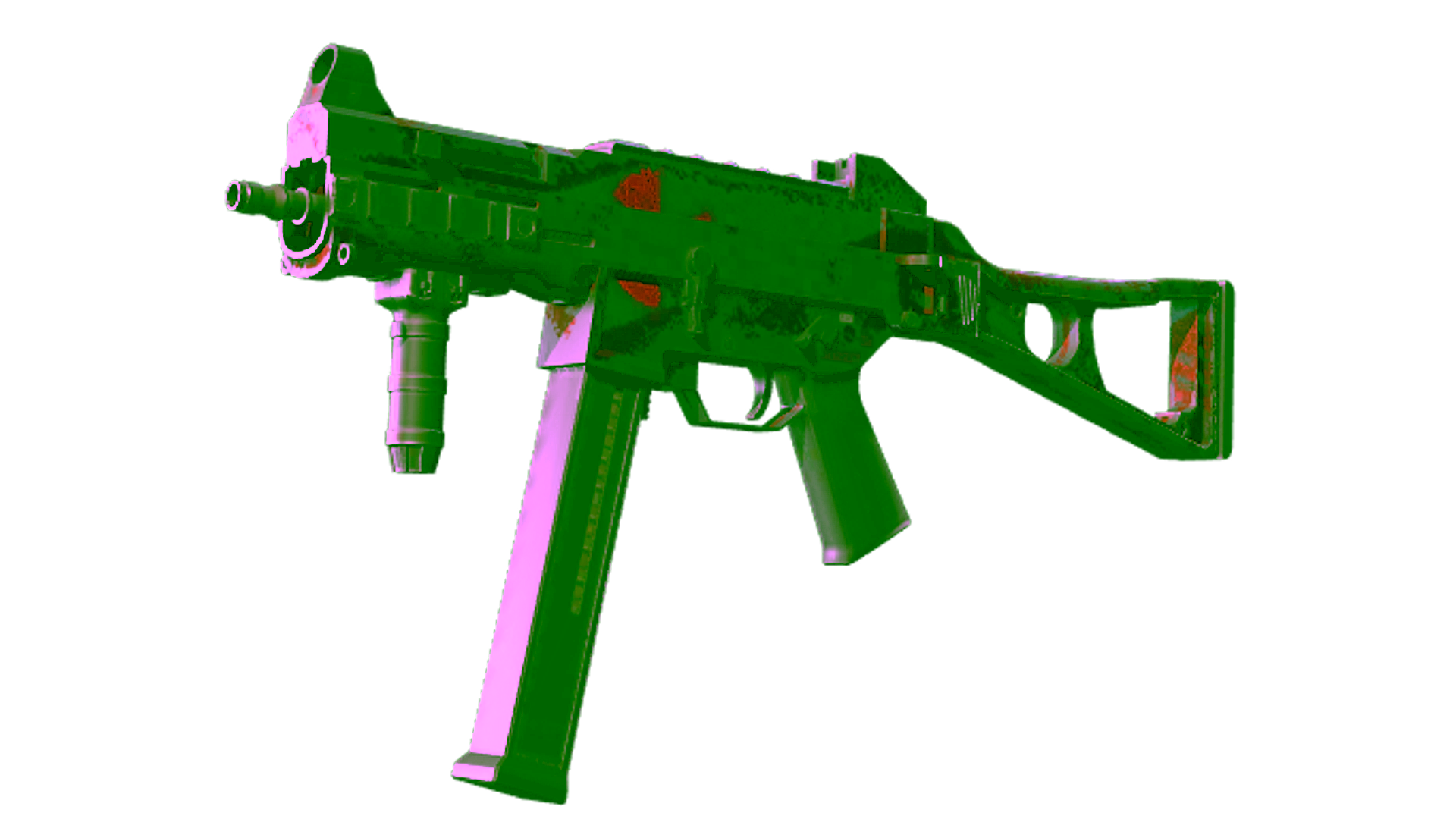 Display for UMP-45 | Fallout Warning (Battle-Scarred)