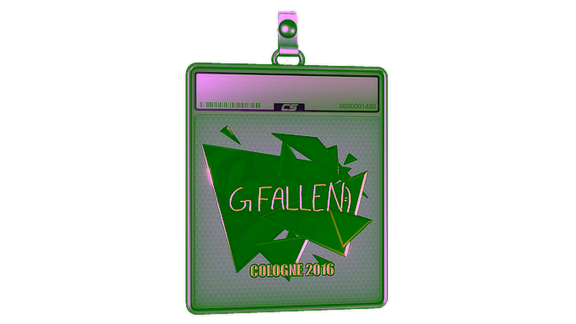 Дисплей для Sticker Slab | FalleN (Gold) | Cologne 2016
