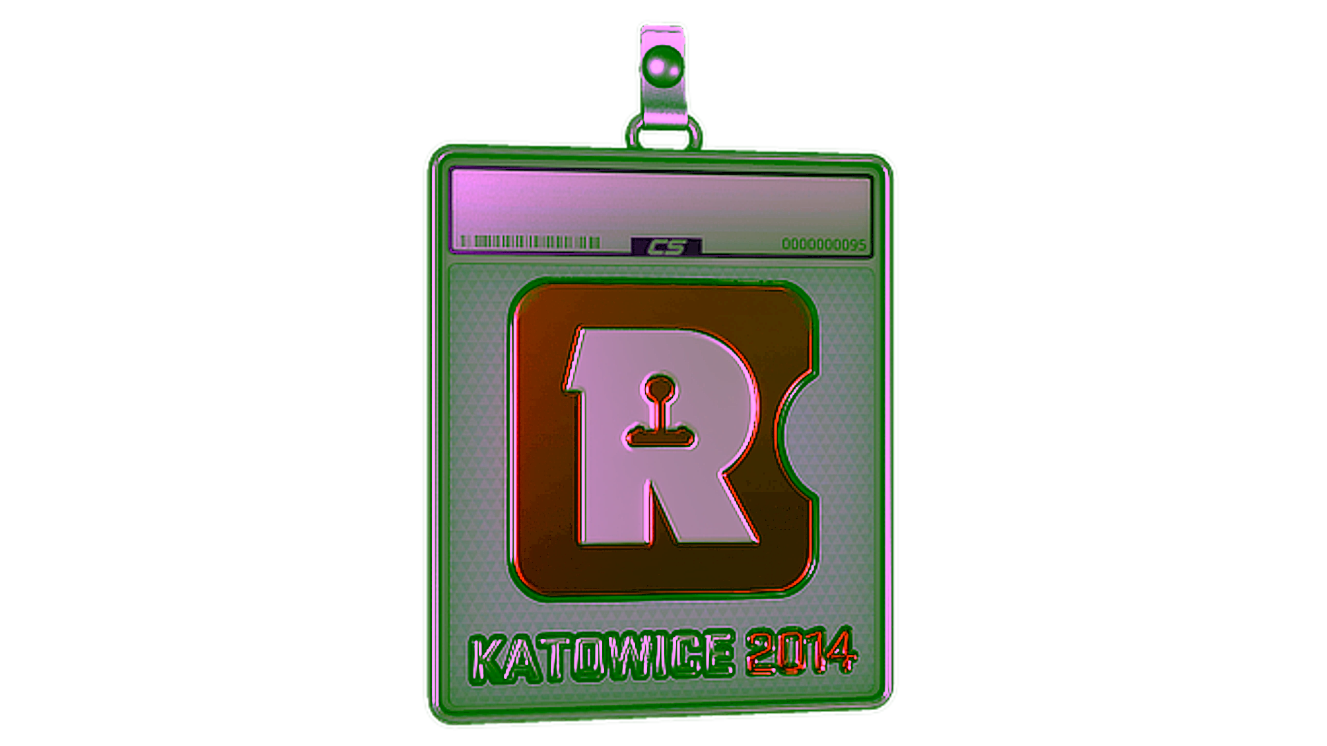Sticker Slab | Reason Gaming (Foil) | Katowice 2014 için görüntü