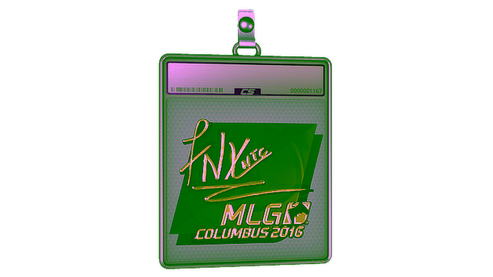 Display for Sticker Slab | fnx (Gold) | MLG Columbus 2016
