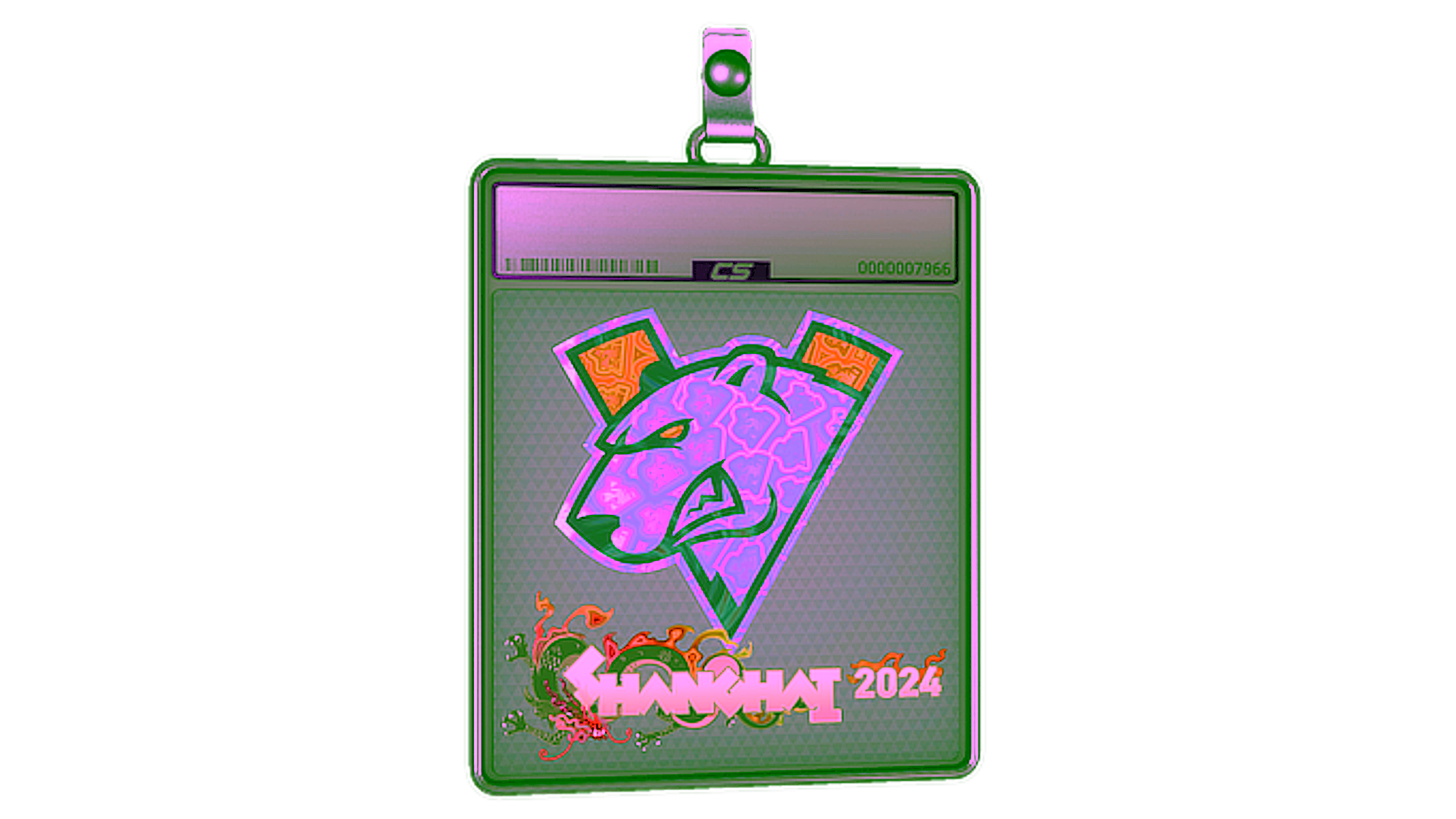 Affichage pour Sticker Slab | Virtus.pro (Holo) | Shanghai 2024