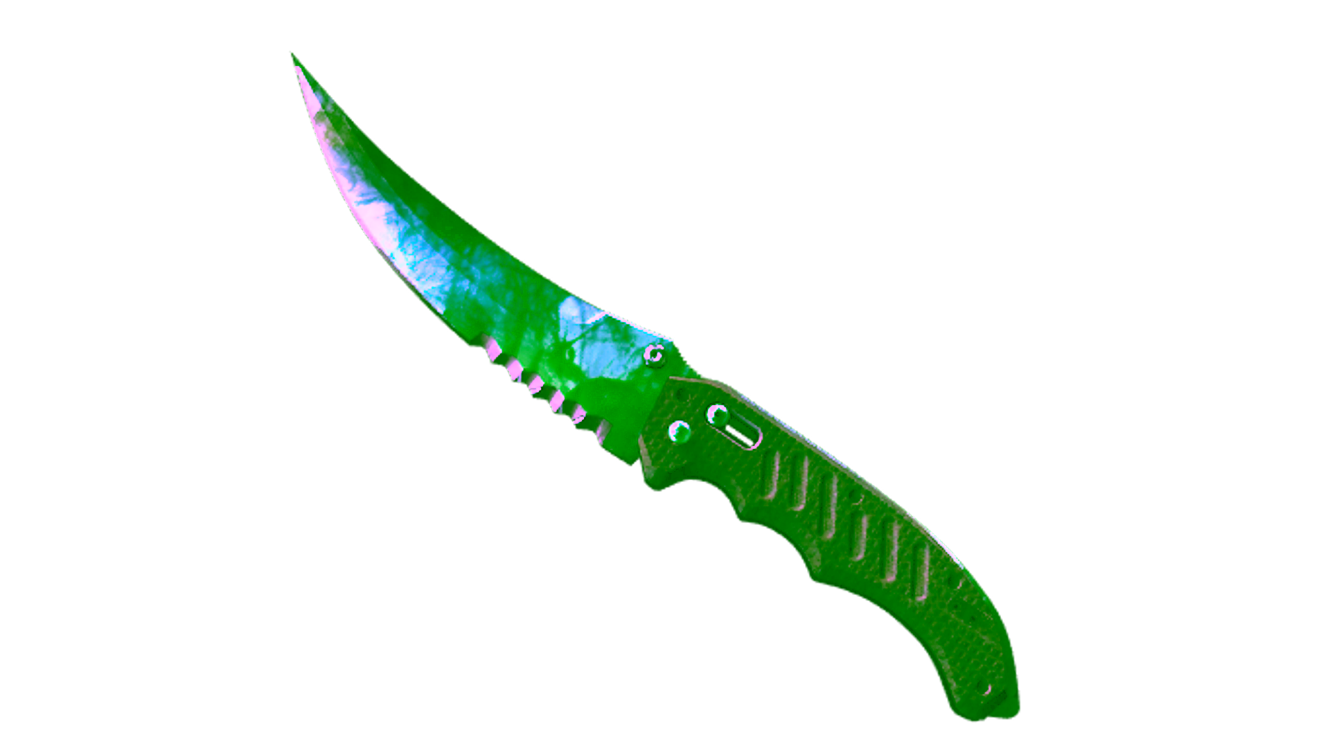 Display for ★ StatTrak™ Flip Knife | Gamma Doppler Phase 3 (Factory New)